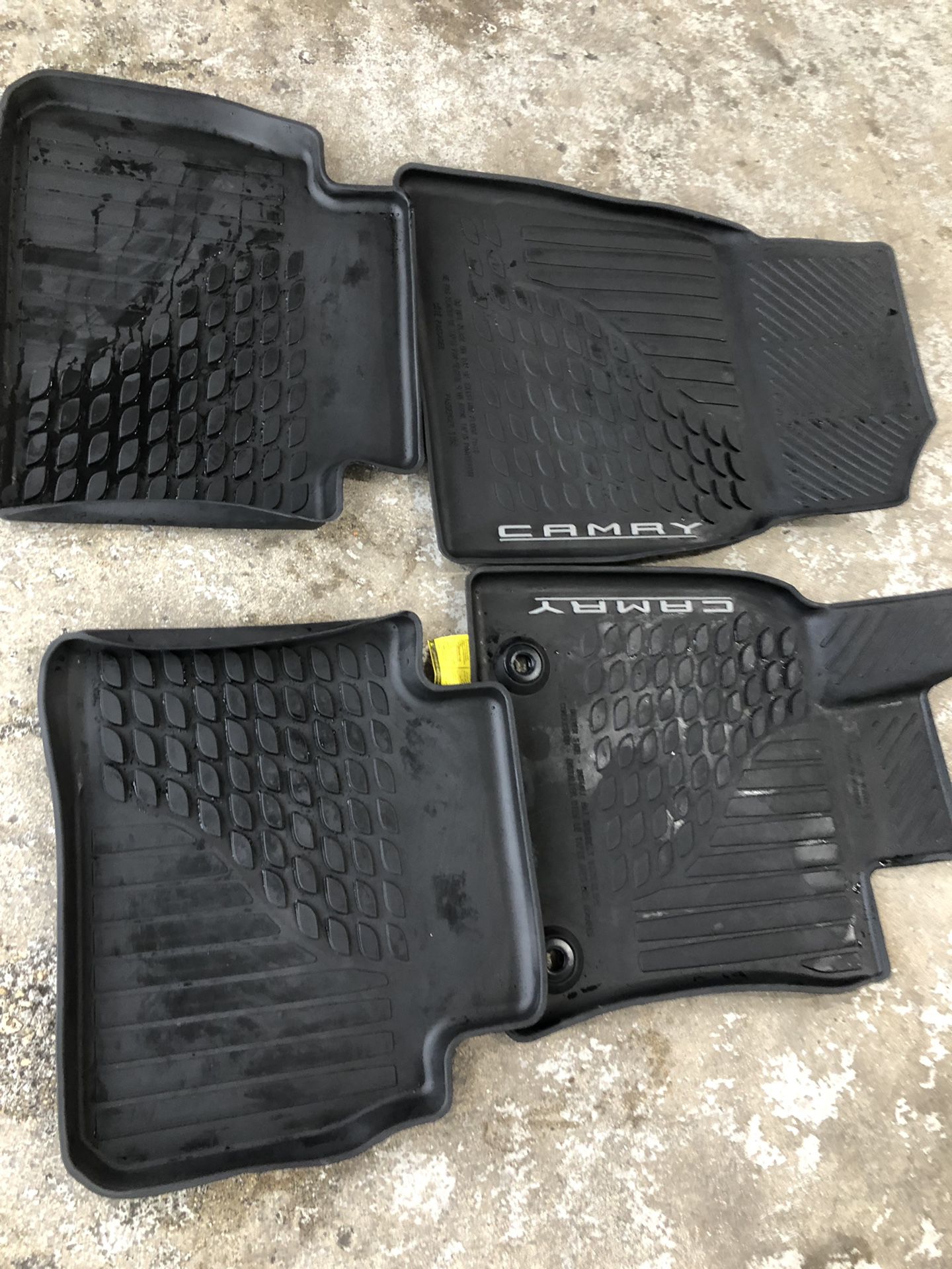 2018-2019 Toyota Camry floor mats