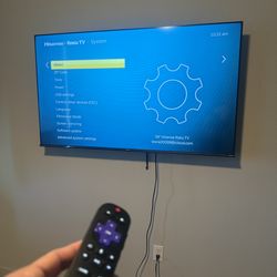 58 inch hisense Roku tv