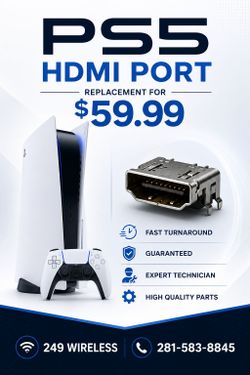 PS5 HDMI Port on Special