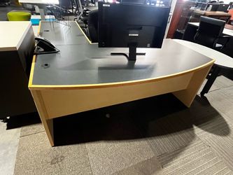 L shaped desk