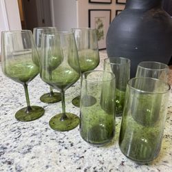 Wine Glasses & Glass Cups