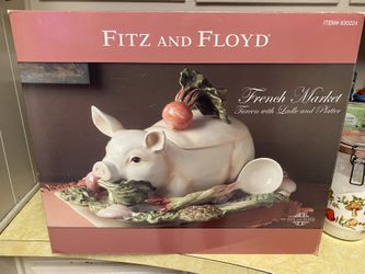Vintage Fitz And Floyd French Market