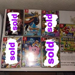 Nintendo Switch Games Bundle – Lot of 3