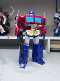 Transformers 86 battle damaged Optimus prime