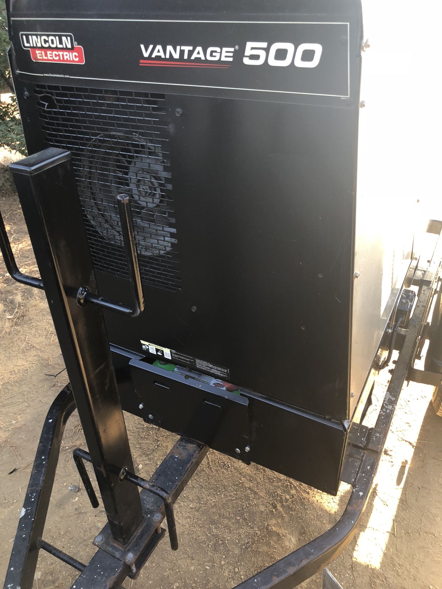 2013 Lincoln vantage 500 diesel 575A welder only 1494 hours