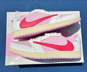 Men's Travis Scott tropical pink Jordan 1 9.5 mens