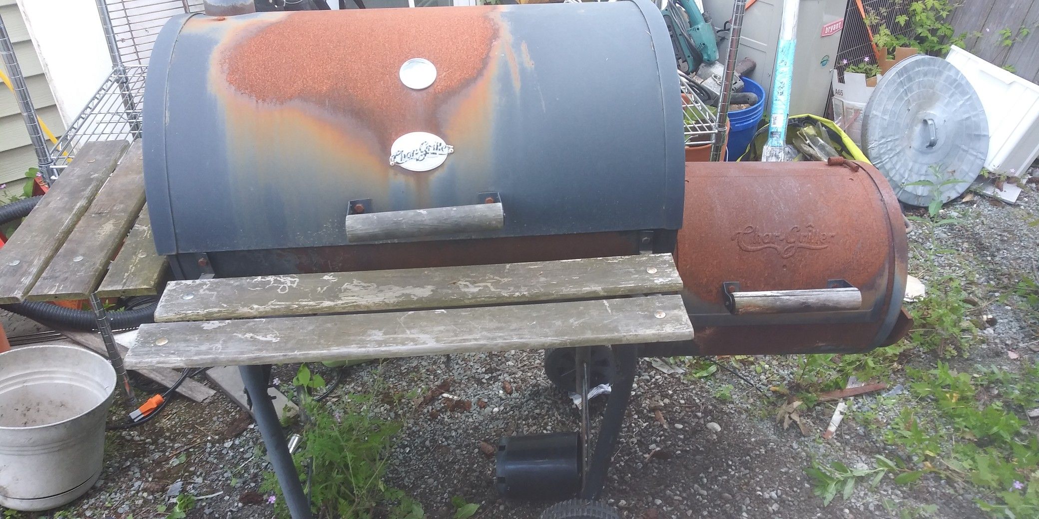 Free Offset BBQ Smoker/grill