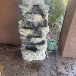 51” Waterfountain.  Excellent Condition.  With Lighting.