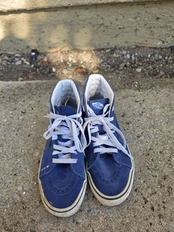 Vans Sk8-Hi Blue High Tops Men’s 5 / Women’s 6.5