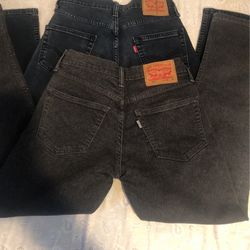 2 Levi’s Jeans, 1 Used And 1 Never Used