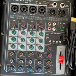 Phenyx Pro PRX 100 Music & Audio Mixer