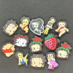 betty boop croc charms 