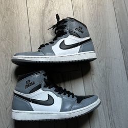 Black And White Jordan 1s