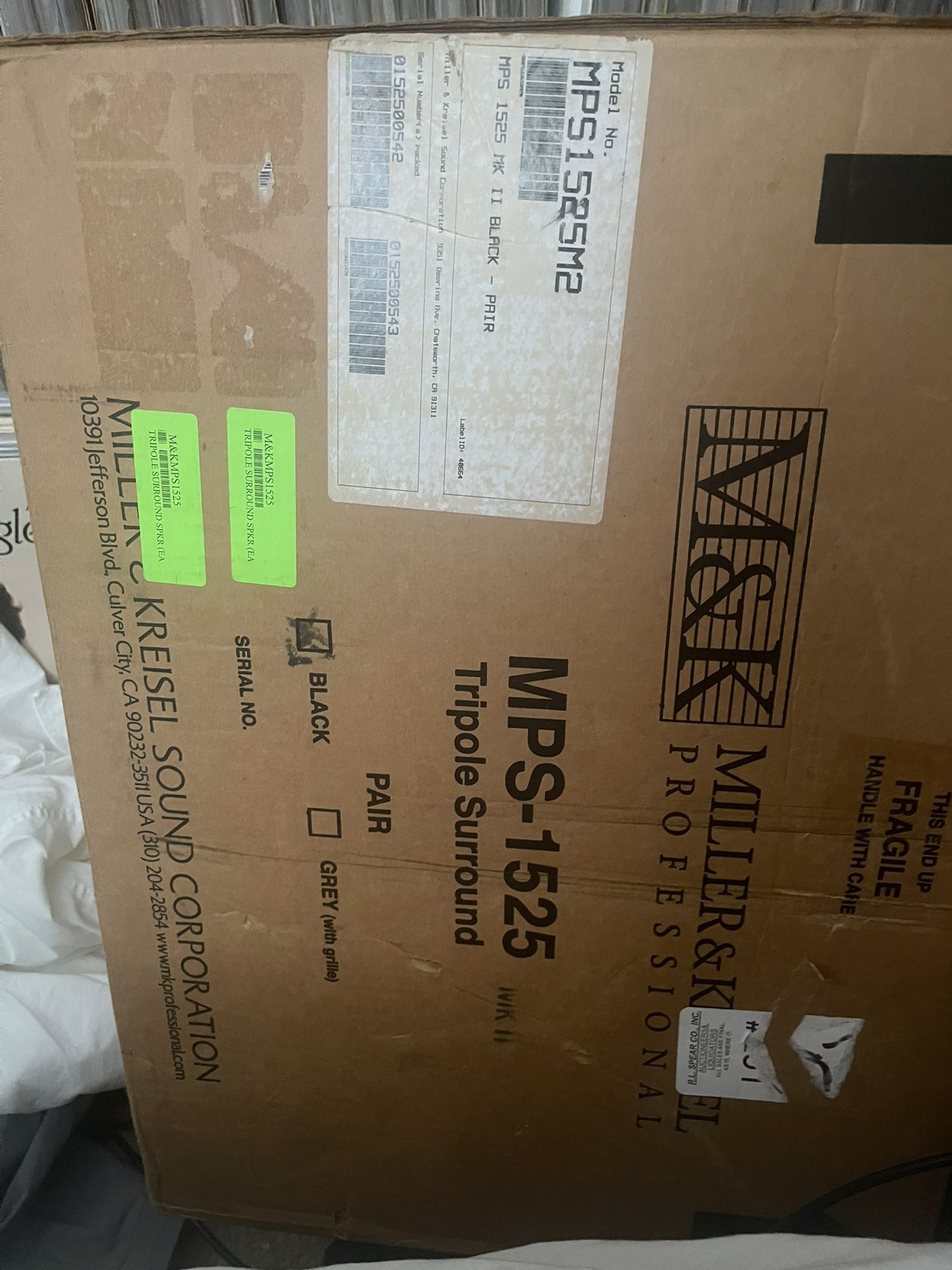M&K MPS1525 New