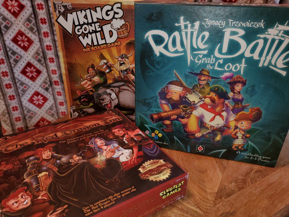 2 Board Games, Not Red Dragon Inn