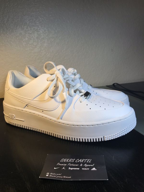 Womenâs Nike Air Force 1 Sage Low Triple White AR5339-100 Size 11.5 US for Sale in Phoenix, AZ 
