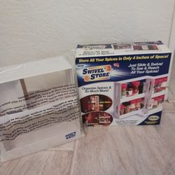 Organizer Pill Medication Bottles Or Spices NEW In Box