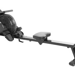 Stamina ATS Air Rower | Rowing Machine | LCD Monitor | Dynamic Air Resistance | Folding Design | Tone Muscle and Improve Heart Health