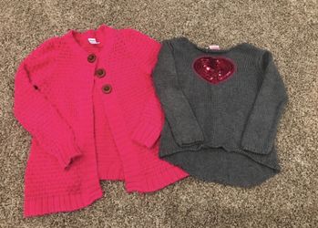 Toddler Girls 3T sweater lot