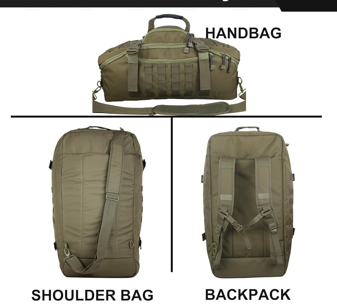 Tactical Bags Color：Green and black