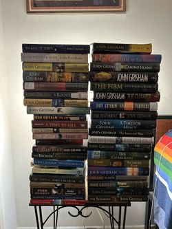 42 John Grisham Books Lots Of Hard Covers