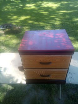 Night stand two drawers