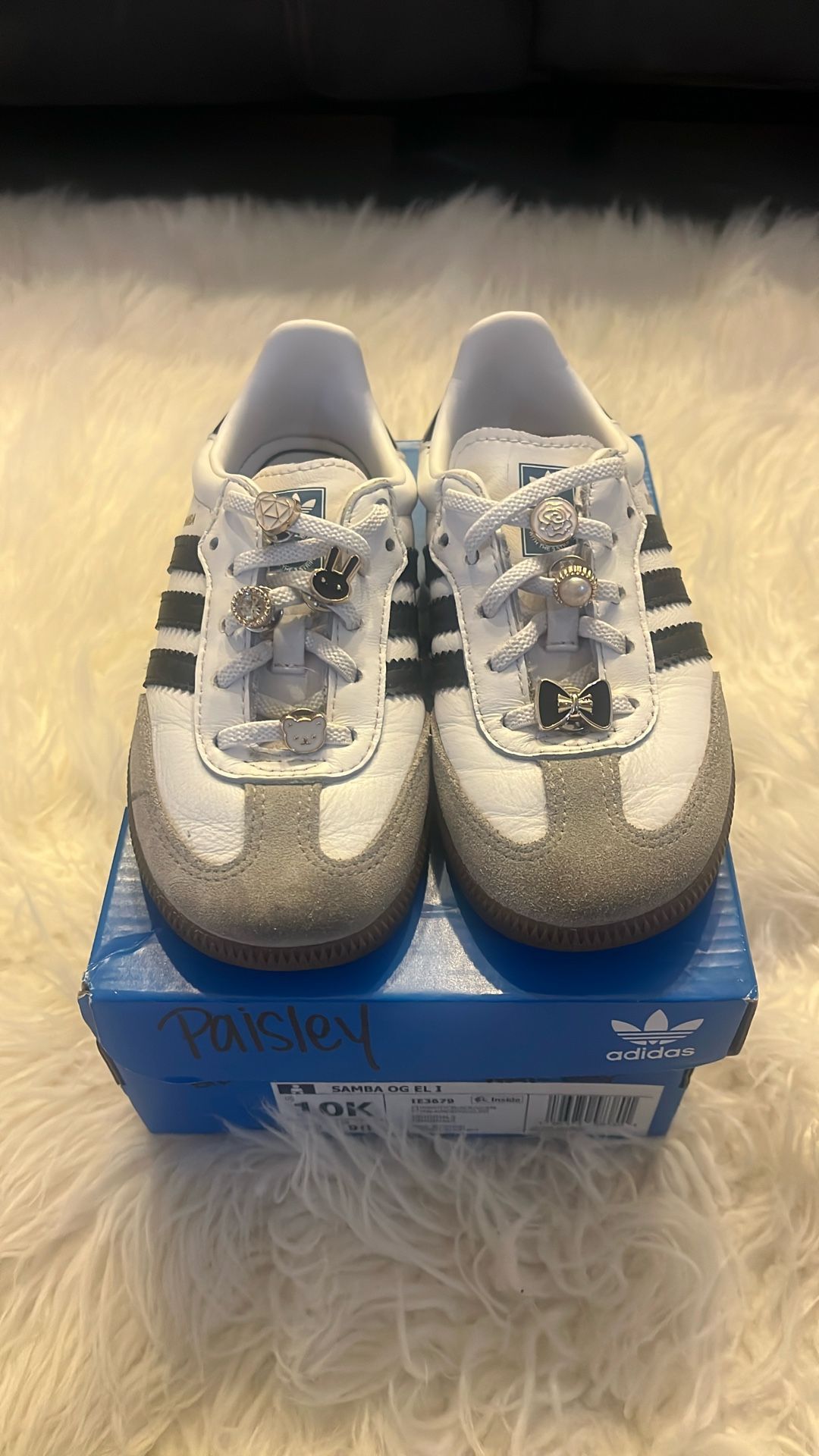 TODDLER SAMBA OG EL I SIZE 10