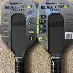 Franklin pickleball sweet spot trainer paddles X2
