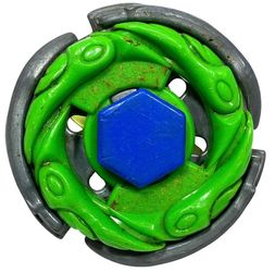 Takara Tomy Hasbro Beyblade Metal Fusion Rock Aquario 125SF Green Burst