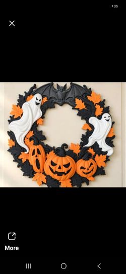 3d printed halloween wreaths