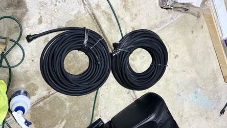 Black soaker Garden Hoses – Set of 2