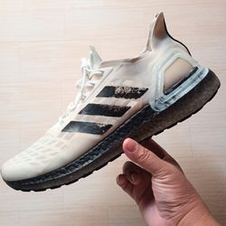 Men's Size 10 Adidas Ultraboost PB White Dash Grey