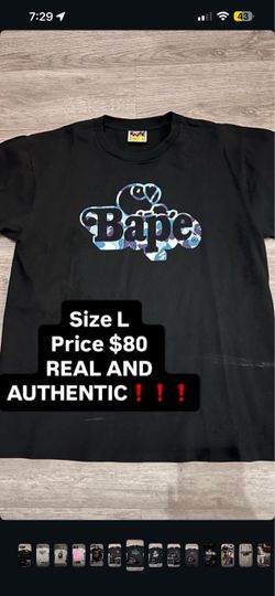 BAPE Graphic T-Shirt Size Large