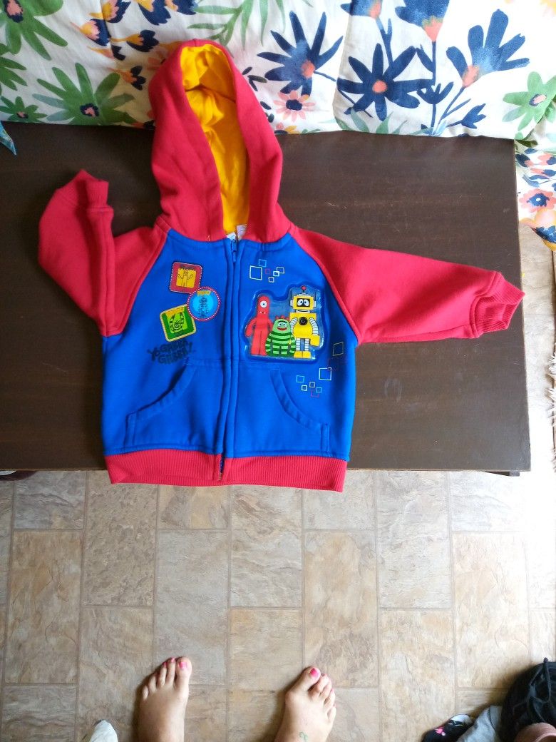 Yo Gabba Gabba Unisex Zip Up Hoodie