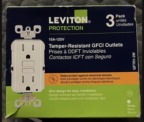 3 Pack GFCI Outlets