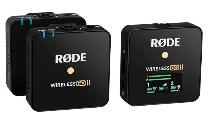 Rode Wireless GO II W/extra Premium Mics