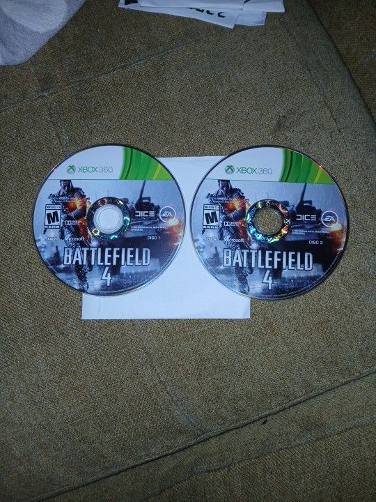 Battlefield 4 For Xbox 360 2 Disc