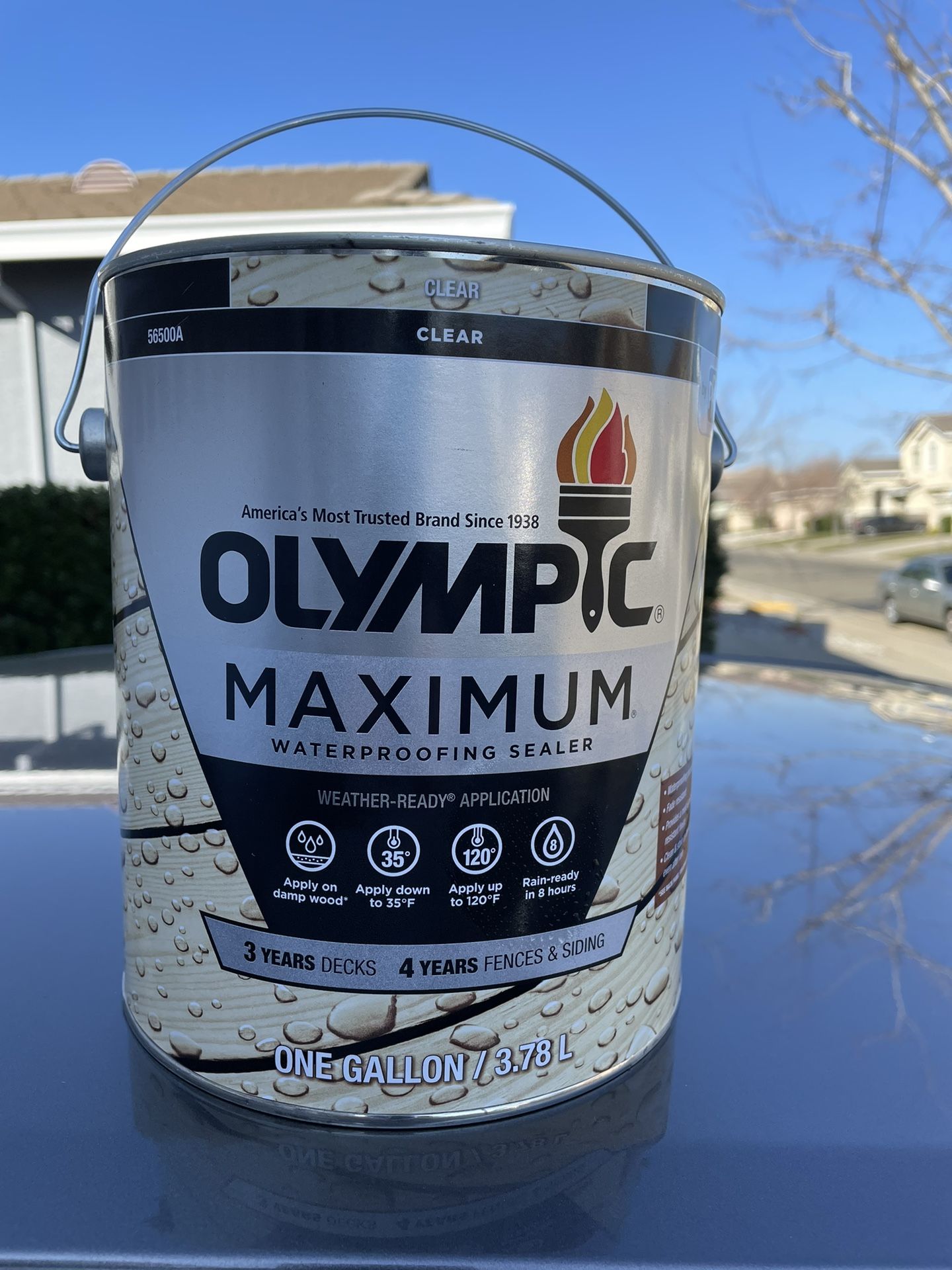 Olympic Maximum Clear Paint 