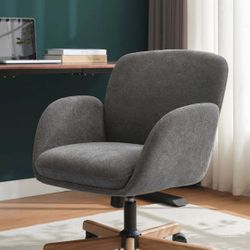 Henredon Murphy Fabric Office Chair. Gray colored. Brand new