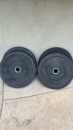 Olympic bumper plates