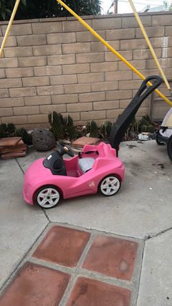Step2 Pink Kids Push Car Ride-On