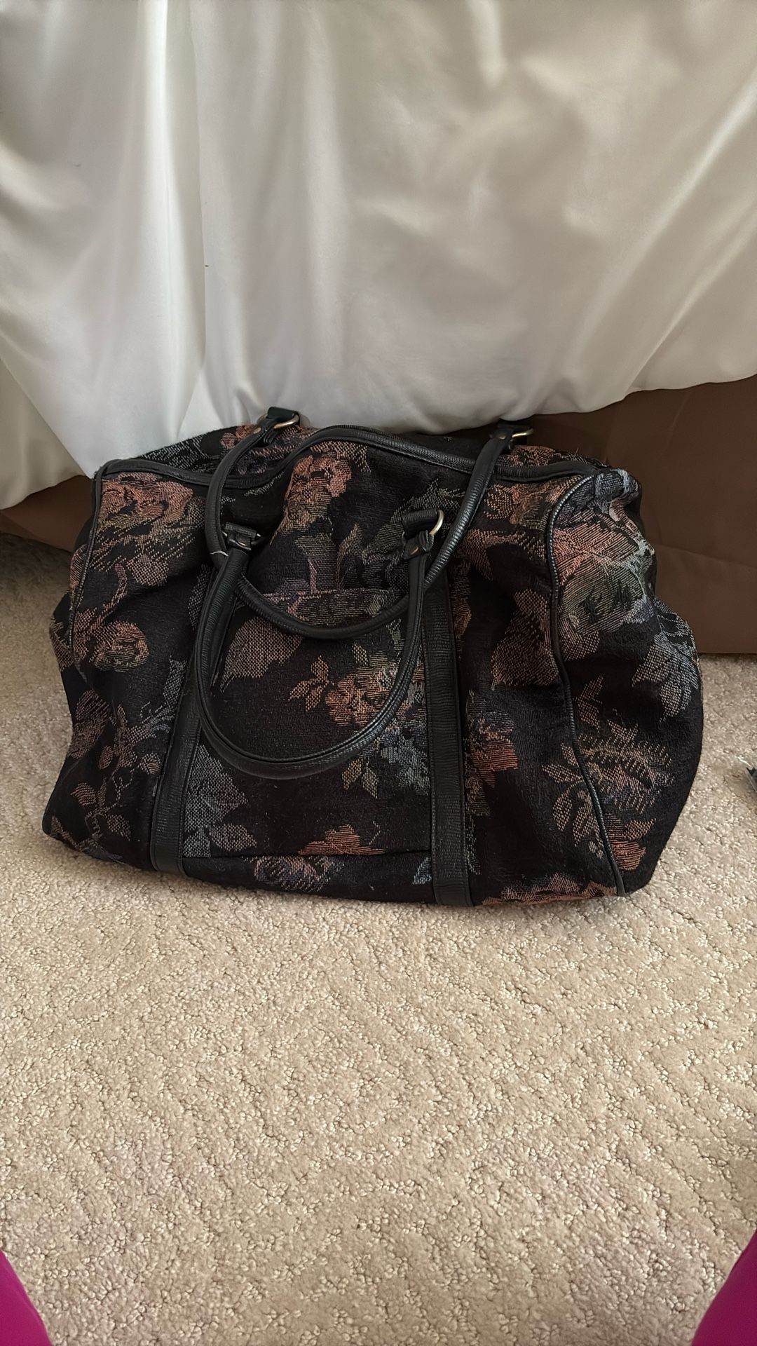 Vintage Carpet Bag From Late 80s 