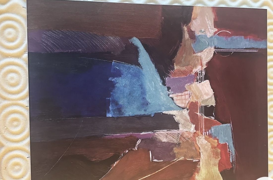 Brushstrokes Painting Emerging I Kamy Deljou Textured Enhanced Abstract