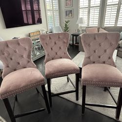 Costigan 26.5" Counter Stool - Pink