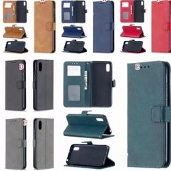 2 New Leather Wallet Flip Cover Case iPhone WHOLESALE 14 13 12 11 8 7 PRO MAX XR X XS MINI