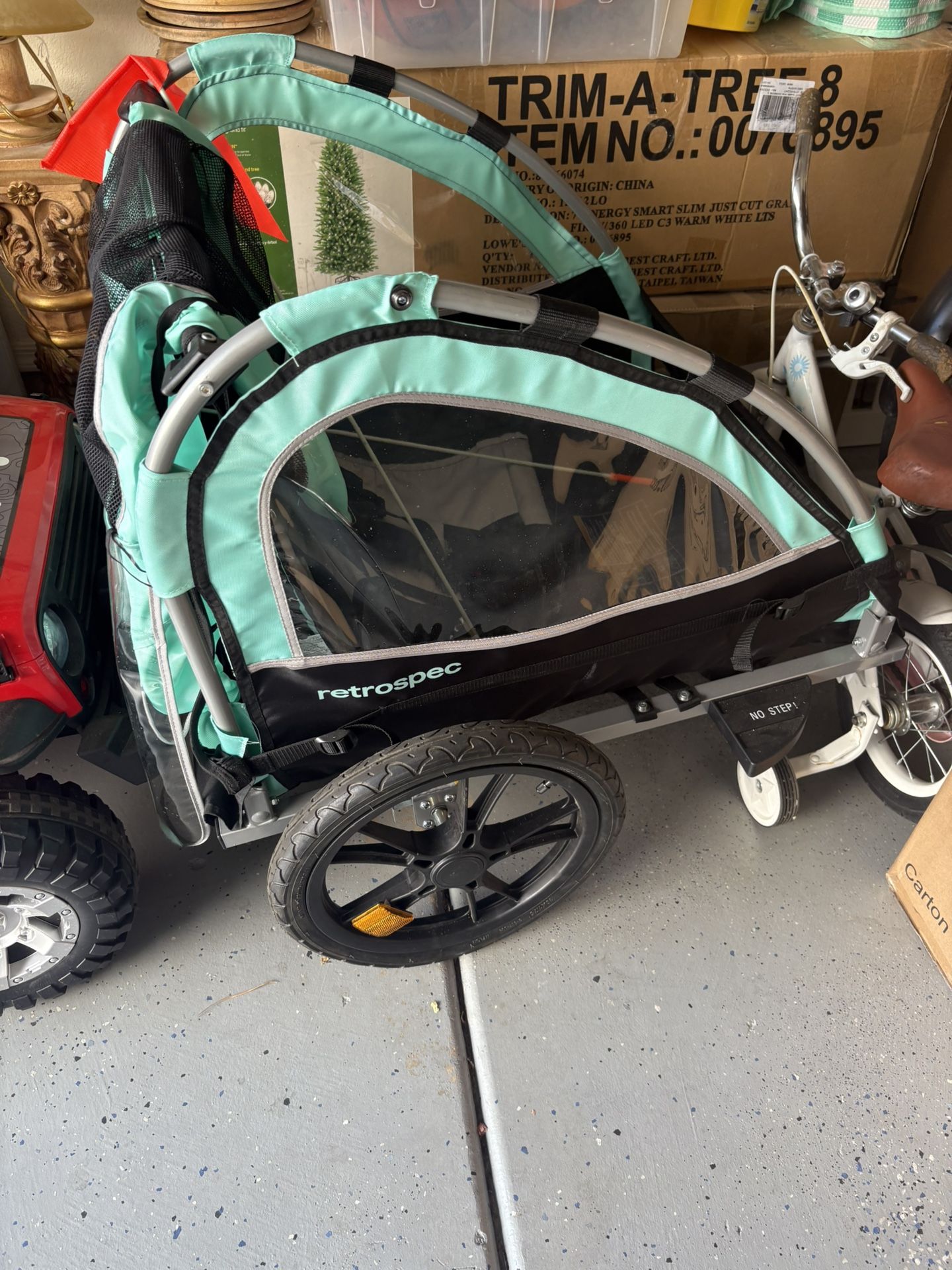 Retrospec double kids Bike trailer
