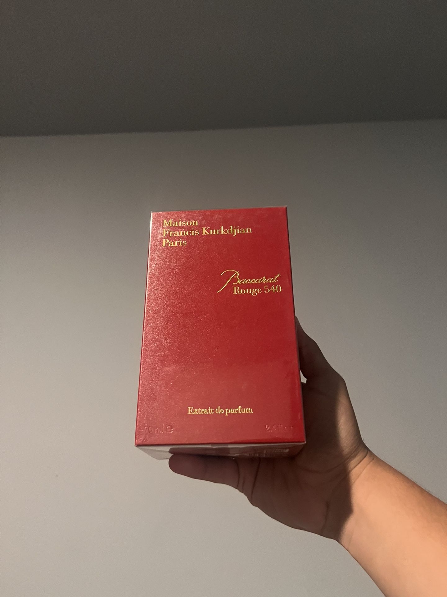 Baccarat Rouge 540 cologne
