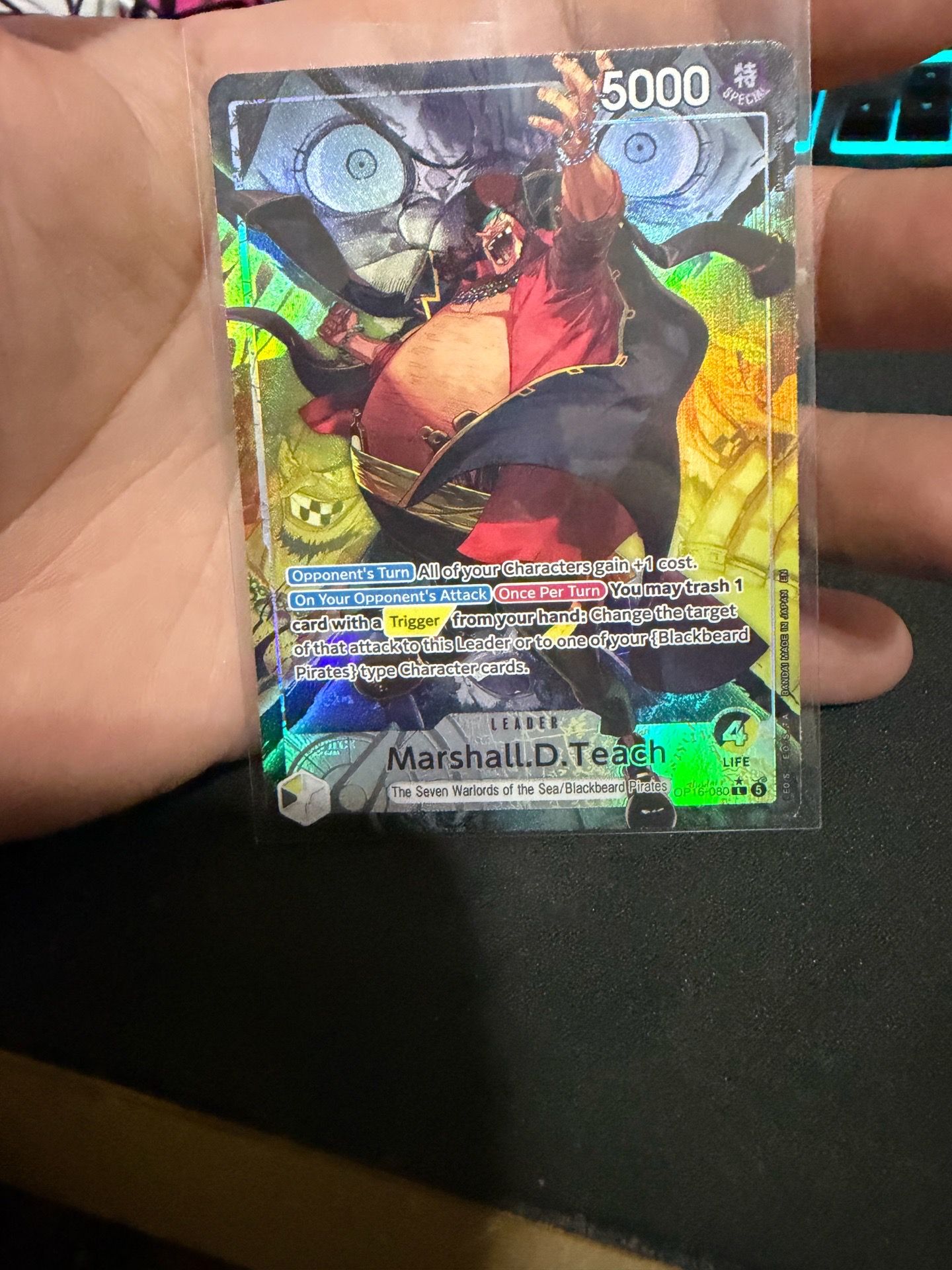OP16 Marshall D. Teach SEC, Alt SEC, Alt Leader bundle