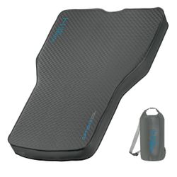 Camping Air Mattress with Foam for Tesla, Self Inflating Sleeping Pad with Air Pump, 4.5" Thick