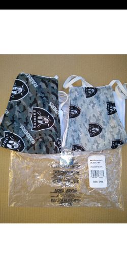 NEW OFFICIAL RAIDERS FACE MASK